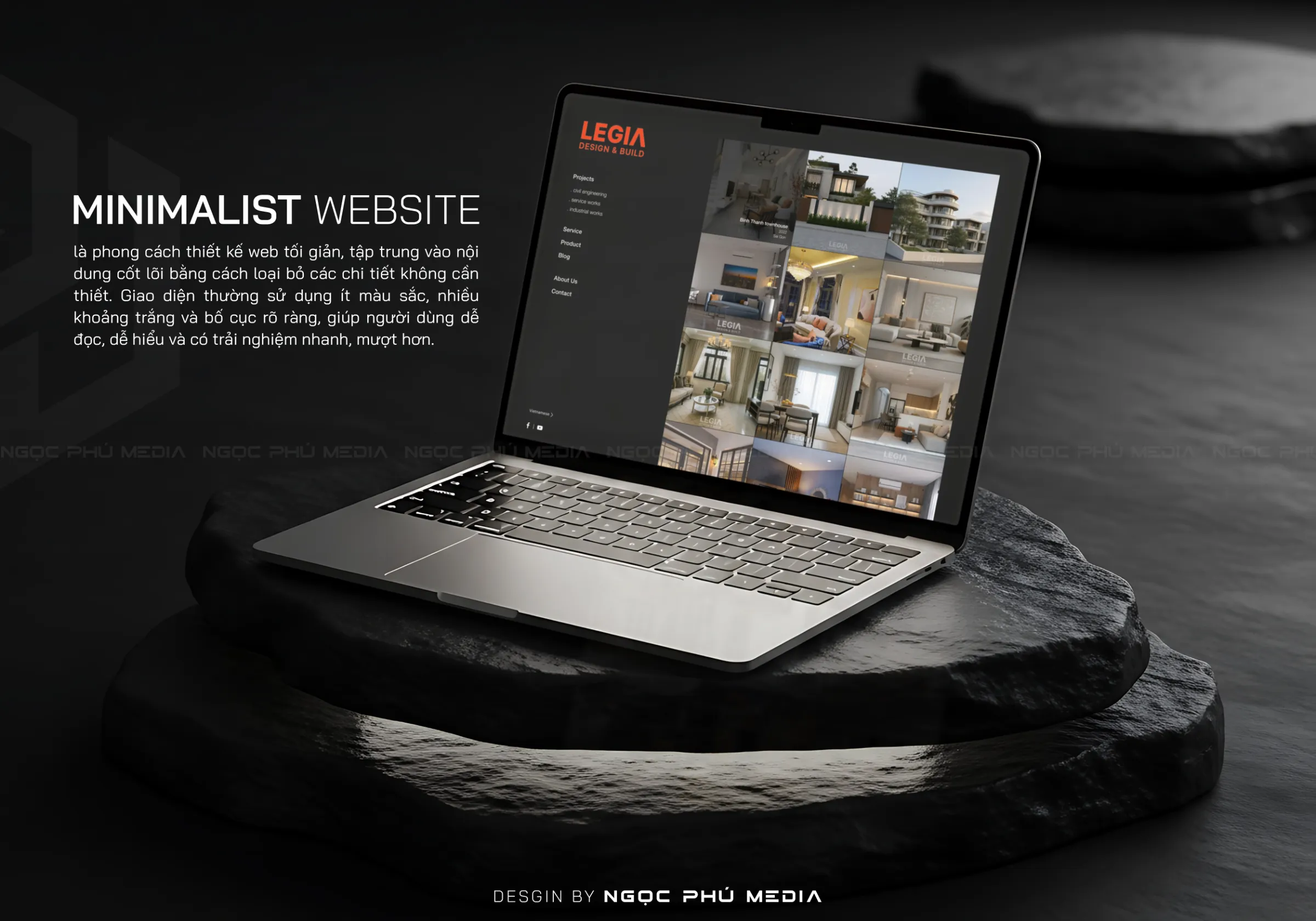 Minimalist Website – Khi sự tối giản trở thành sức mạnh trong thiết kế hiện đại