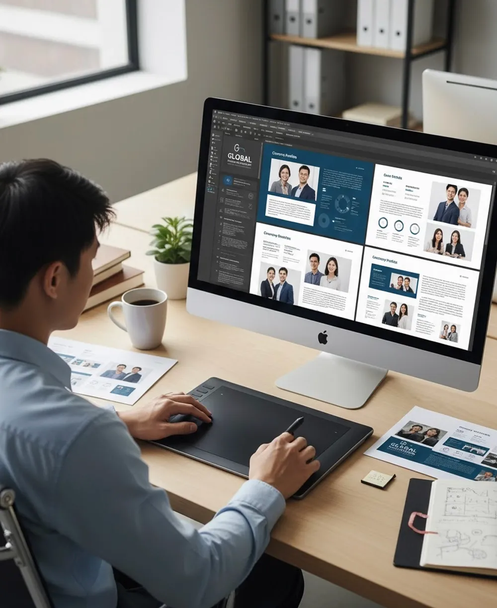 Thiết kế hồ sơ năng lực cho Doanh Nghiệp