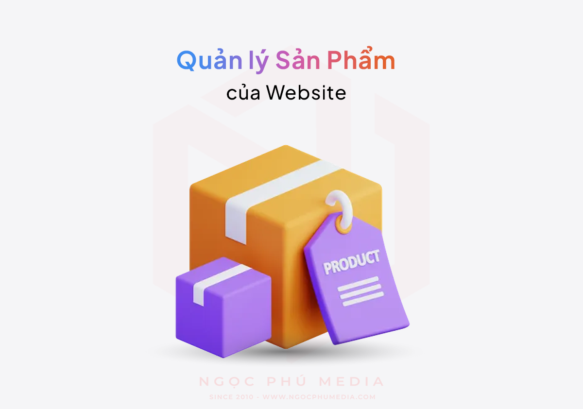 Quản lý Sản Phẩm của website