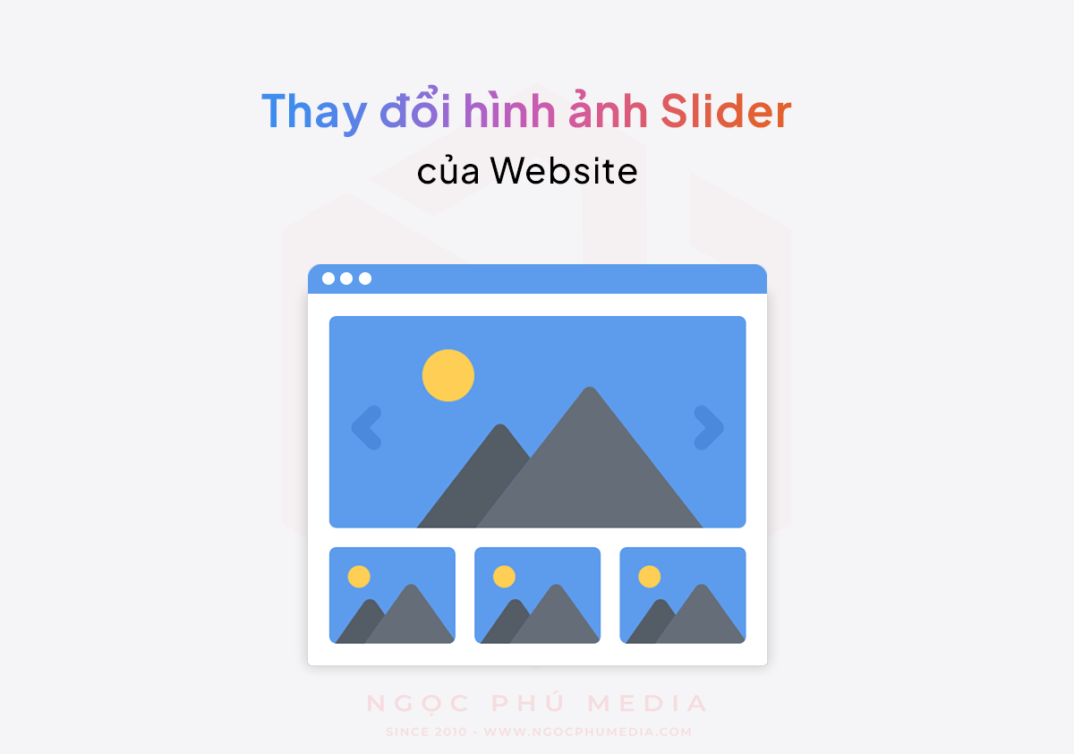 Thêm Slideshow ( baner / hình ảnh ) ở đầu của website